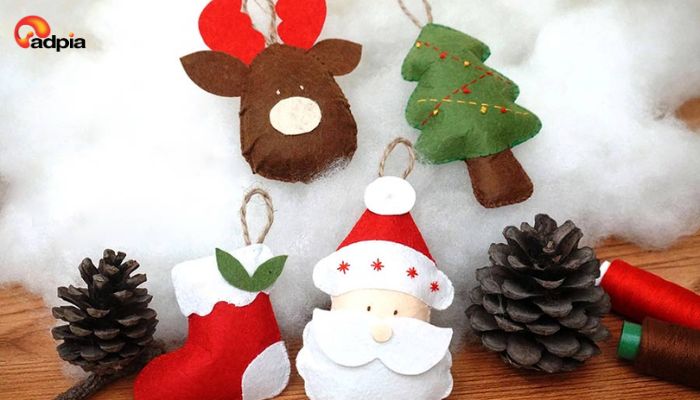 Đồ handmade chủ đề Gi&aacute;ng sinh